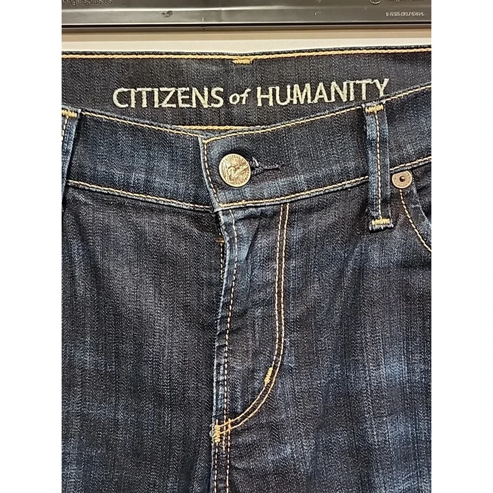 Citizens of Humanity Ava Jeans Womens‎ Size 30 Blue Low Rise Straight 32